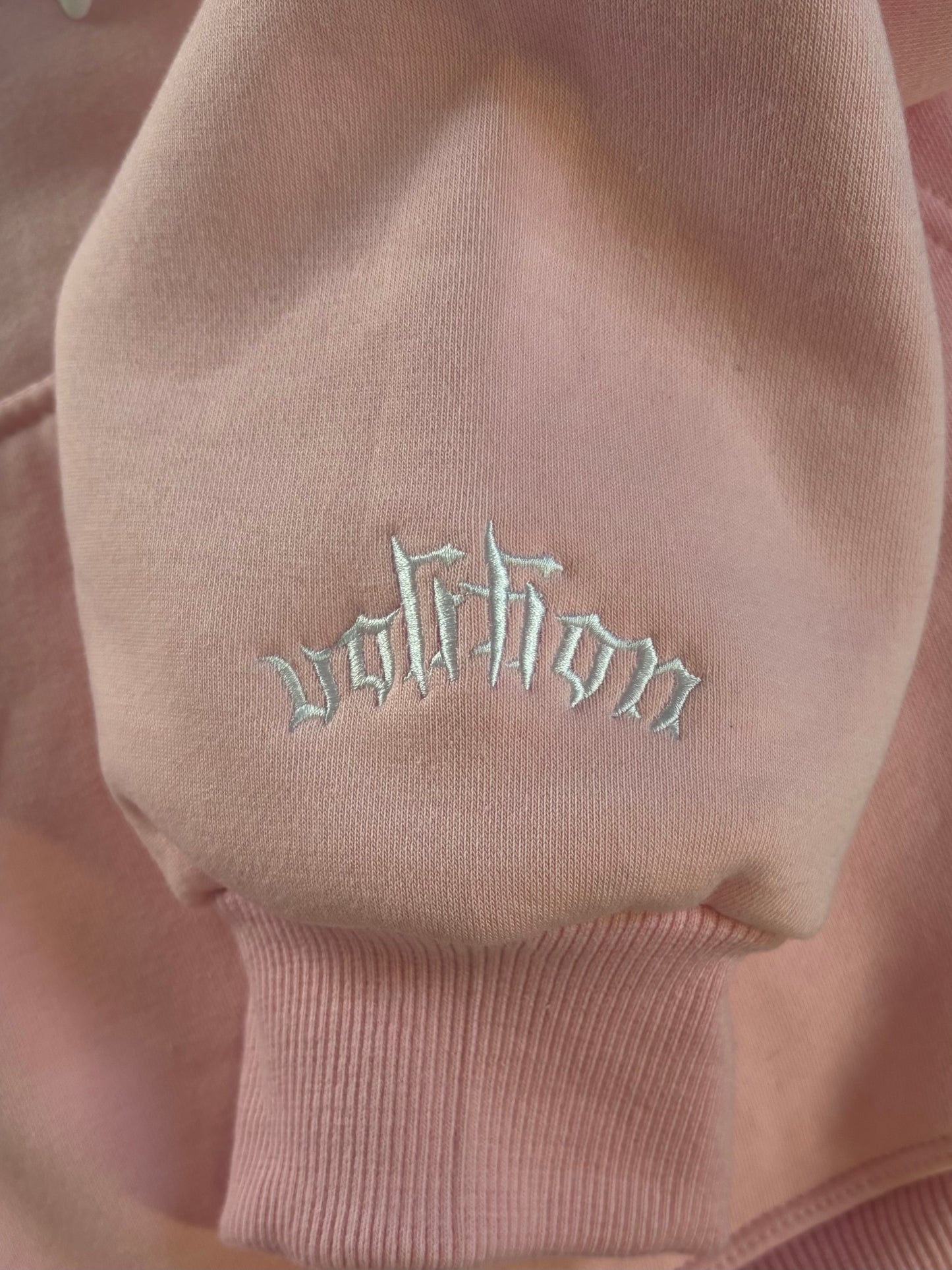 PUFF PRINT LOGO HOODIE (PINK)